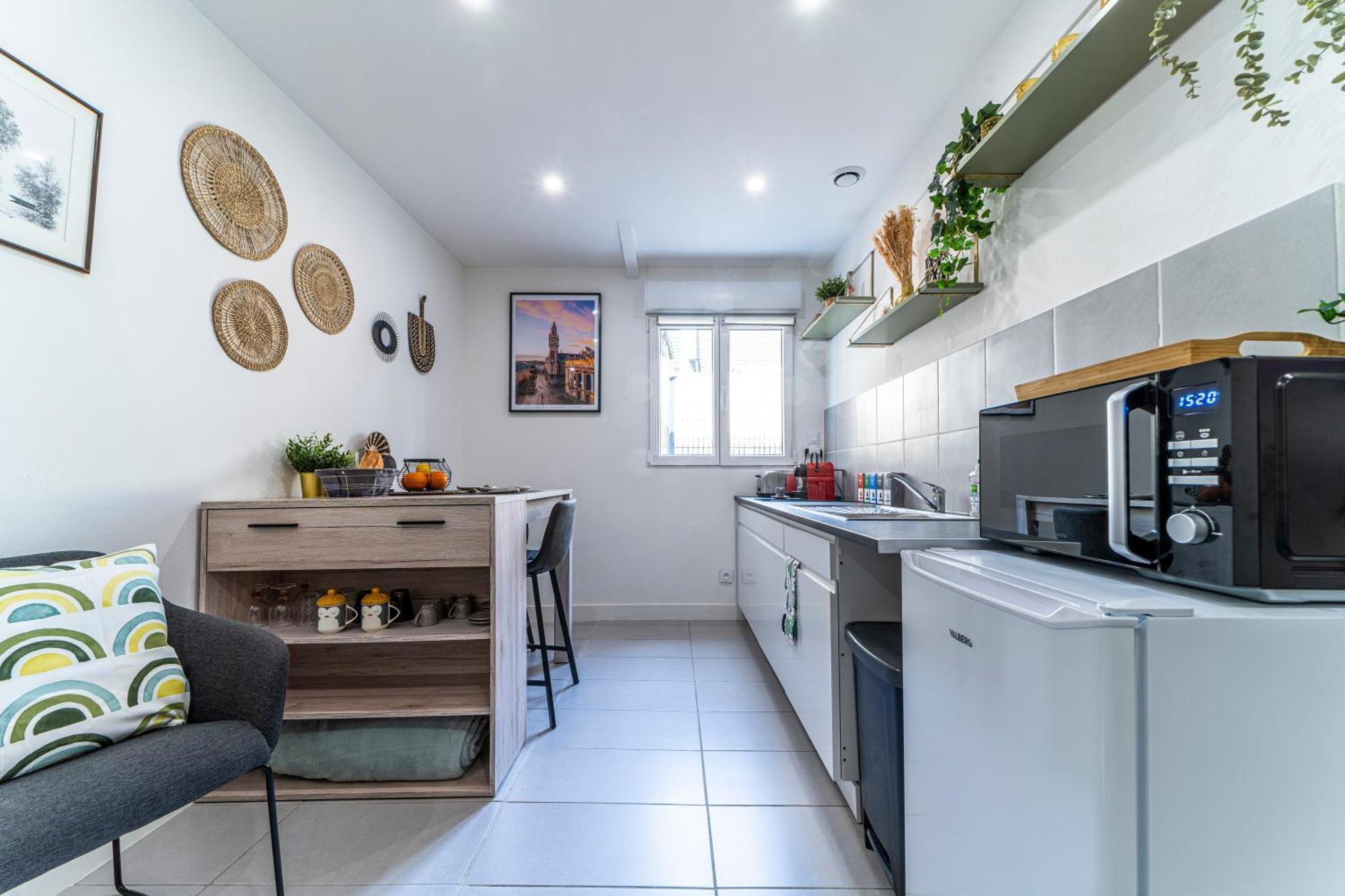 Le Cosy - Free Parking - Proche Gares Lille - Netflix - Wifi Lejlighed Mons-en-Baroeul Eksteriør billede